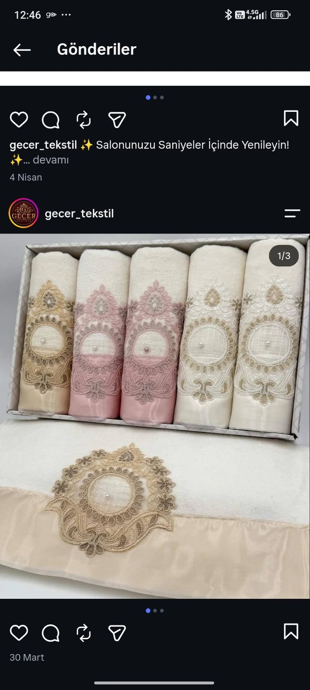 Sarayland Dekoratif Set