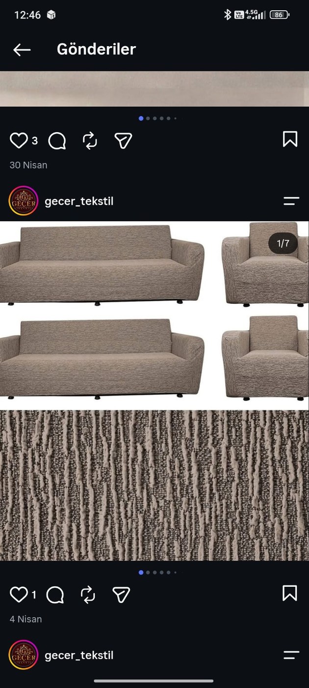Koltuk Örtüsü – Açık Gri